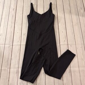 BANDIER V-Neck Tempo Liquid Motion Full Length Slimming Catsuit Bodysuit Small